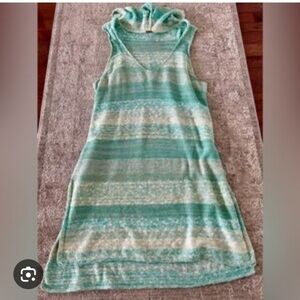 Free People Hooded Knit Dress